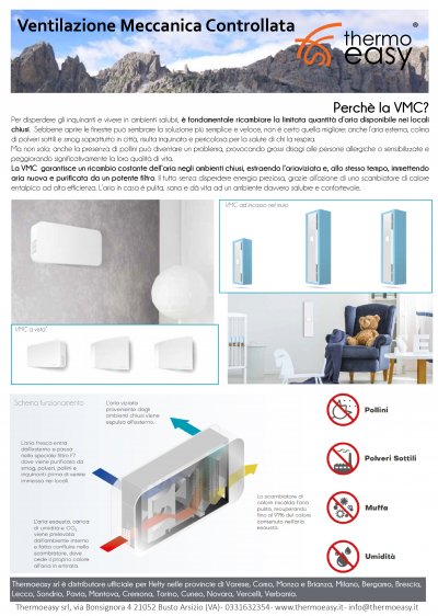 ventilazione meccanica controllata